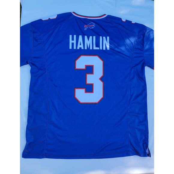 Buffalo Bills Damar Hamlin #3 Nike Men’s Jersey Size XXL - Picture 5 of 7
